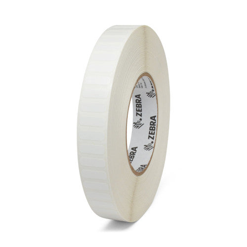 Étiquettes 10023021 - Étiquette à transfert thermique Zebra 0.31" x 0.313" (7.9 mm x 8.0 mm) Z-Supreme 2000T - Noyau 3 - 10000 étiquettes/rouleaux - 1 rouleaux par caisse