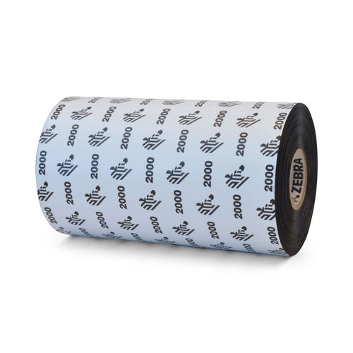 Ruban Zebra – 02000BK13145-EA – Zebra 5.16" × 1,476' 5319 Ruban cire (Caisse)