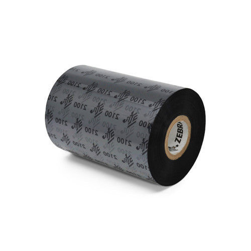 Ruban Zebra – 02100BK10245-EA – Zebra 4.02" × 1,476' 5319 Ruban cire (Caisse)