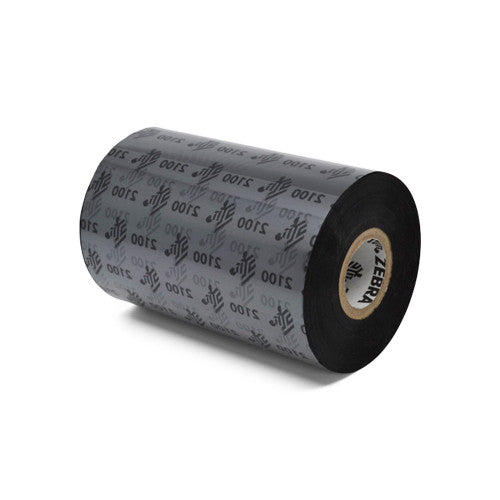 Ruban Zebra – 02100BK11045-EA – Zebra 4.33" × 1,476' Ruban cire (Caisse)
