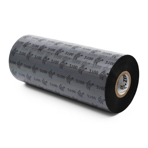 Ruban Zebra – 02100BK17445 – Zebra 6.85" × 1,476' 5319 Ruban cire (Caisse)
