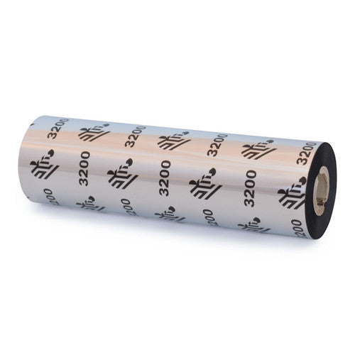 Ruban Zebra – 03200GS11007-EA – Zebra 4.33" × 244' 3200 Ruban cire-résine (Caisse)