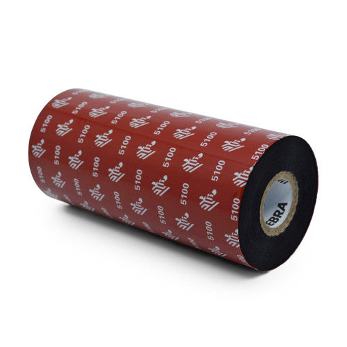 Ruban Zebra – 05100BK15445 – Zebra 6.06" × 1,476' 5100 Ruban résine (Caisse)