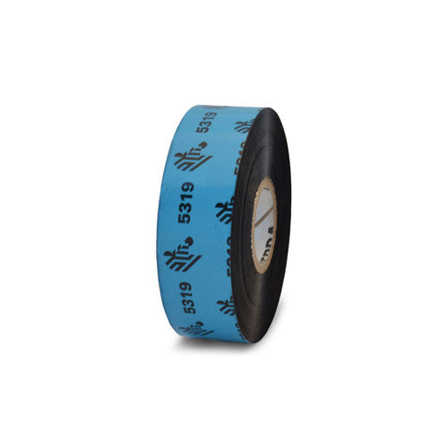 Ruban Zebra – 05319BK02445-EA – Zebra 0.94" × 1,476' 5319 Ruban cire (Caisse)