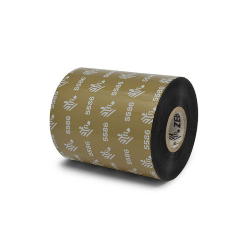 Ruban Zebra – 05586BK08345 – Zebra 3.27" × 1,476' 5586 Ruban cire-résine (Caisse)