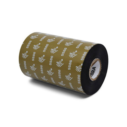 Ruban Zebra – 05586BK11045 – Zebra 4.33" × 1,476' 5586 Ruban cire-résine (Caisse)