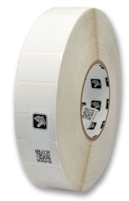 Étiquettes 10023325 - Étiquette à transfert thermique Zebra 0.75" x 1.5" (19.0 mm x 38.1 mm) Z-Perform 2000T - Noyau 3 - 1450 étiquettes/rouleaux - 1 rouleaux par caisse