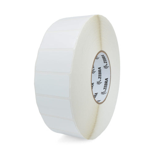 Étiquettes 10008521 - Étiquette à transfert thermique Zebra 2" x 1" (50.8 mm x 25.4 mm) Z-Ultimate 4000T - Noyau 3 - 4300 étiquettes/rouleaux - 4 rouleaux par caisse