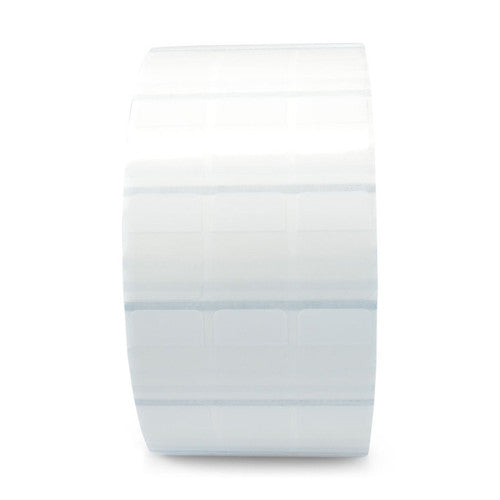 10015770 - Zebra 1" x 2.25" 8000T (Wire Wrap) étiquette (Transparent) (boîte)