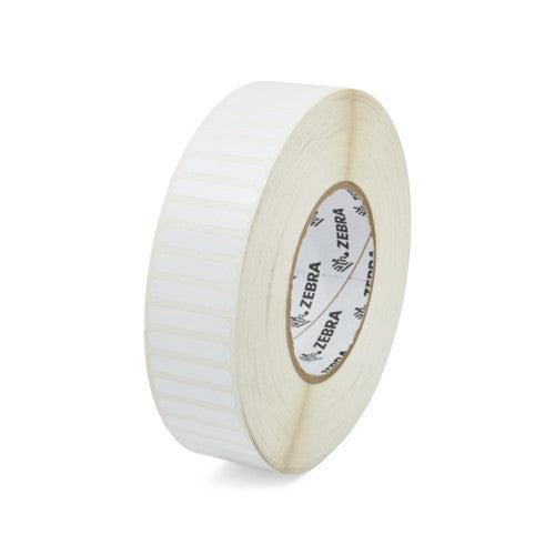 Étiquettes 10022988 - Zebra 1.4" x 0.3" (35.6 mm x 7.6 mm) Z-Ultimate 2000T Label (Roll, Case) – Core 3" – Thermal Transfer – 10000 LABELS PER ROLL
