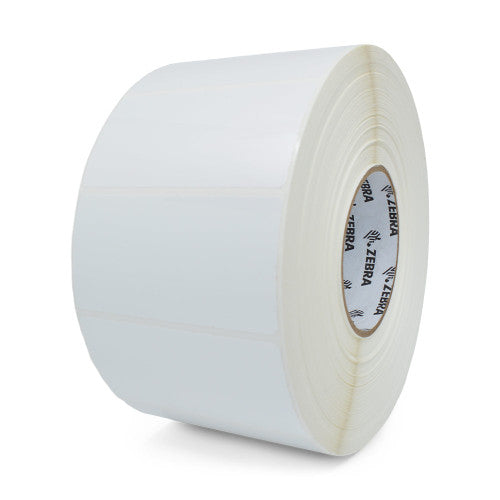 Étiquettes 18951-EA - Étiquette à transfert thermique Zebra 4" x 2" (101.6 mm x 50.8 mm) Z-Ultimate 3000T - Noyau 3 - 2950 étiquettes/rouleaux - 4 rouleaux par caisse