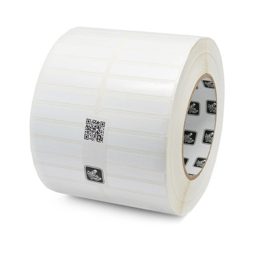 Étiquettes 10011988 - Zebra 1.8" x 0.8" (45.7 mm x 20.3 mm) Z-Perform 2000T Label (Roll, Case) – Core 3" – Thermal Transfer – 11888 LABELS PER ROLL