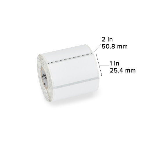 Étiquettes Zebra 2" x 1" Paper Label – 450 Labels/Roll