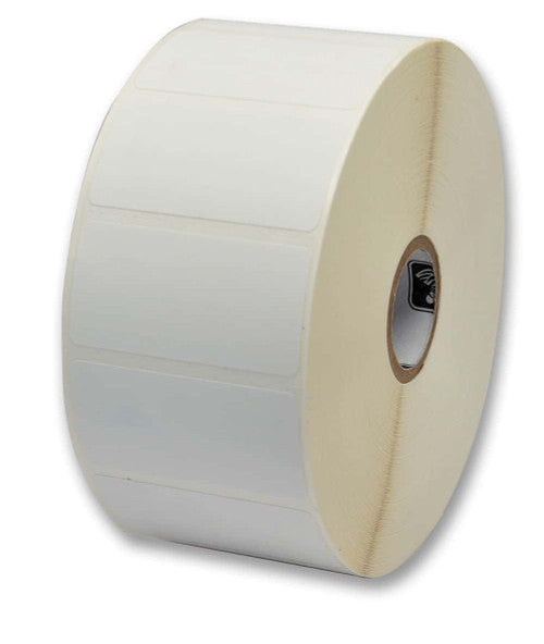 Étiquettes 10023324 - Zebra 0.75" x 1" (19.0 mm x 25.4 mm) Z-Perform 2000T Label (Roll, Case) – Core 1" – Thermal Transfer – 2000 LABELS PER ROLL