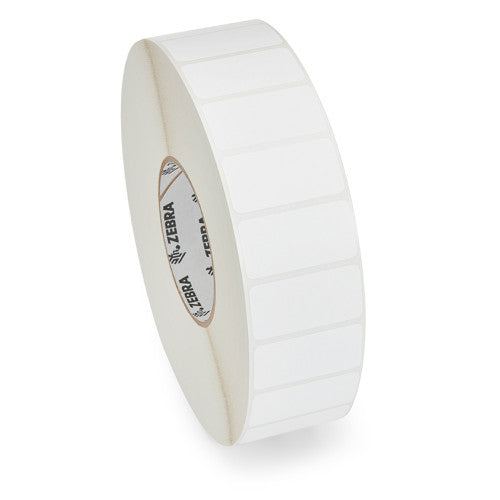 Étiquettes 10022927 - Zebra 2" x 1" (50.8 mm x 25.4 mm) Z-Perform 2000T Label (Roll, Case) – Core 3" – Thermal Transfer – 100 LABELS PER ROLL