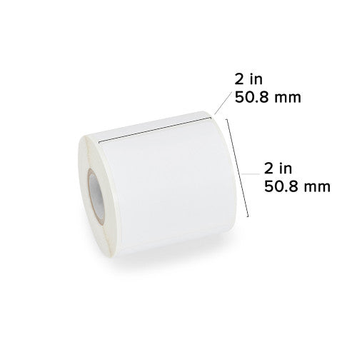 Étiquettes Zebra 2" x 2" Paper Label – 185 Labels/Roll