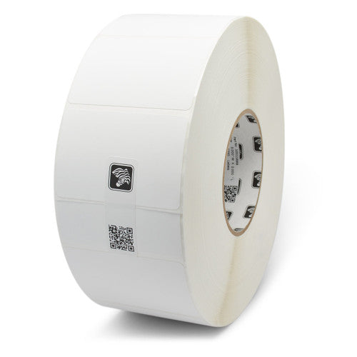 Étiquettes 10011689 - Zebra 3" x 2" (76.2 mm x 50.8 mm) Z-Perform 2000T Label (Roll, Case) – Core 3" – Thermal Transfer – 2230 LABELS PER ROLL