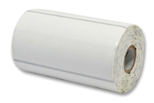 Étiquettes 10013885 - Étiquette thermique directe Zebra 3.5" x 1.125" (88.9 mm x 28.6 mm) Z-Select 4000D - Noyau 1" - 2374 étiquettes/rouleau - 4 rouleaux par caisse