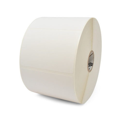 Étiquettes 10015344-EA - Étiquette thermique directe Zebra 4" x 3" (101.6 mm x 76.2 mm) Z-Select 4000D - Noyau 1" - 930 étiquettes/rouleau - 12 rouleaux par caisse