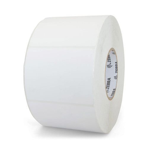 Étiquettes 10000302-EA - Étiquette thermique directe Zebra 4" x 3" (101.6 mm x 76.2 mm) Z-Perform 1000D - Noyau 3 - 200 étiquettes/rouleau - 4 rouleaux par caisse