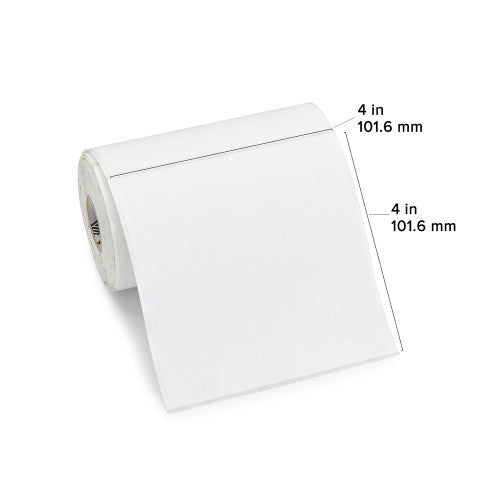 Étiquettes Zebra 4" x 4" Paper Label – 120 Labels/Roll