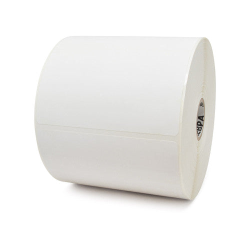 Étiquettes 10005849 - Étiquette à transfert thermique Zebra 4" x 6" (101.6 mm x 152.4 mm) Z-Select 4000T - Noyau 1 - 430 étiquettes/rouleaux - 6 rouleaux par caisse