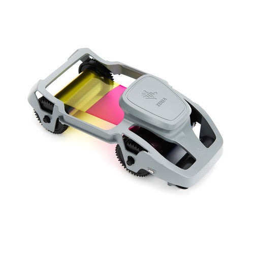 Ruban Zebra – 800100-150 – Zebra Ruban pour imprimante cartes YMCKO (couleur avec vernis) (Caisse)
