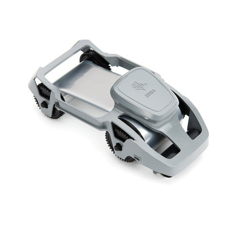 Ruban Zebra – 800300-307 – Zebra Ruban pour imprimante cartes Monochrome argent (Caisse)