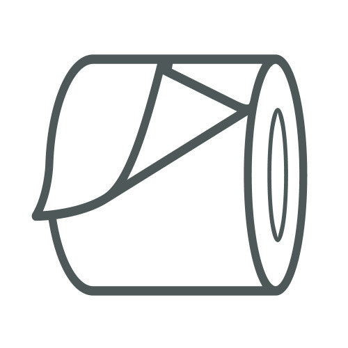 Étiquettes 9062 - Zebra 0.9" x 0.9" (22.9 mm x 22.9 mm) Z-Xtreme 5000T Label (Roll, Case) – Core 3" – Thermal Transfer – 3200 LABELS PER ROLL